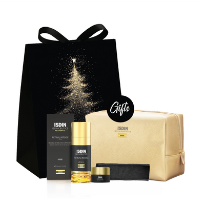 Isdin Isdinceutics Retinal Intense 50 ML + Gifts: Isdin Isdinceutics Vital Eyes Mini + Gold Pouch + Black Headband