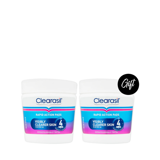 Buy 1 Get 1: Clearasil Ultra Rapid Action Pad 65 Pads (Expiry: 1/2026)