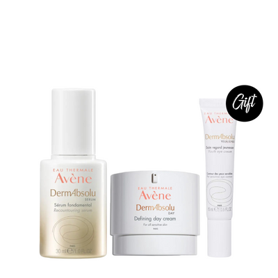 Avène DermAbsolu Recontouring Serum 30 ML + Avène DermAbsolu Defining Day Cream 40 ML + Gift: Avène DermAbsolu Youth Eye Cream 15 ML