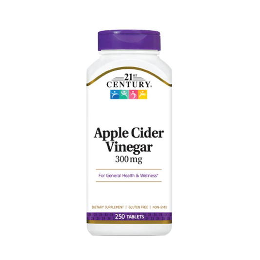 21st Century Apple Cider Vinegar 300 Mg - 250 Tablets