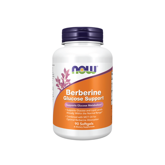 Now Berberine Glucose Support 90 Softgels