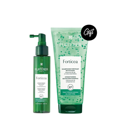 Rene Furterer Forticea Fortifying Energizing Lotion 100 ML + Gift: Rene Furterer Forticea Energizing Shampoo 200 ML