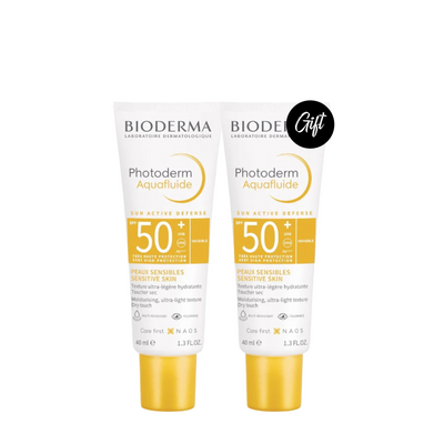 Buy 1 Get 1: Bioderma Photoderm Aquafluid SPF50+40ML (Expiry 1/2026)