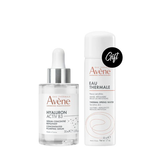 Avene Hyaluron Activ B3 Concentrated Plumping Serum 30ML + Gift: Avene Thermal Spring Water Spray 50 ML