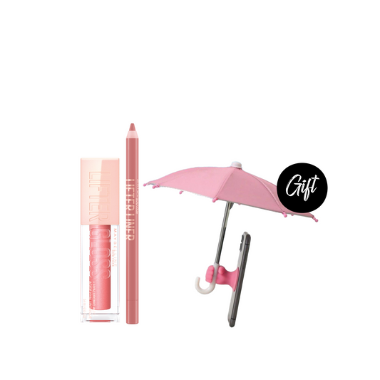 Maybelline Lifter Gloss + Maybelline Lifter Liner + Gift: Phone Umbrella