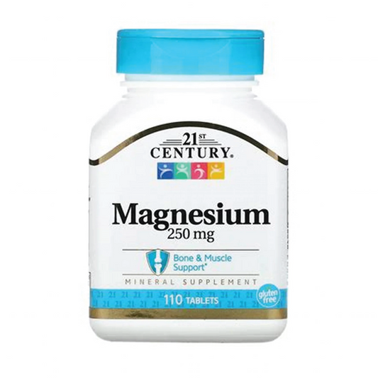 21st Century Magnesium 250 Mg 110 Capsules