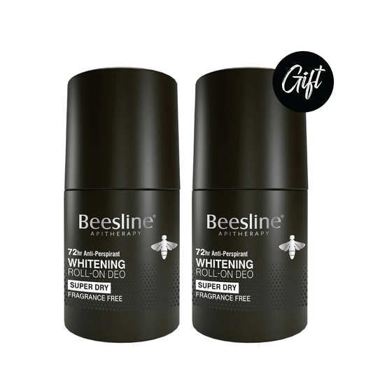 Buy 1 Get 1: Beesline Whitening Roll-On Deo Super Dry, Silver Power Active Fresh
