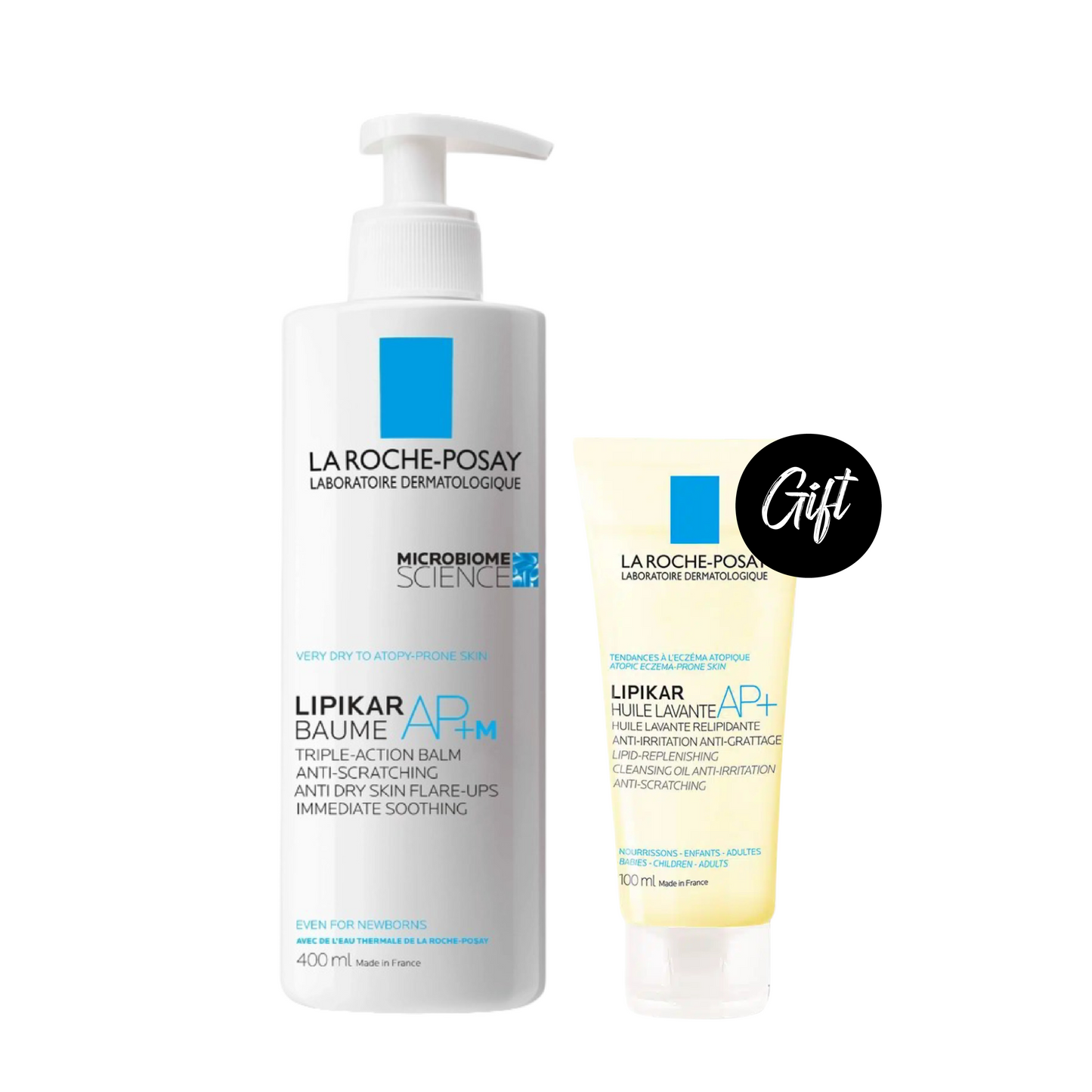 La Roche-Posay Lipikar Baume Ap+M + Gift: Lipikar Cleansing Oil AP+ 100 ML
