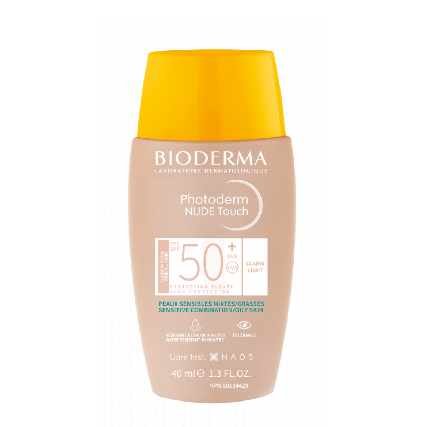 Bioderma Photoderm Nude Touch Teintee SPF50+ 40ML