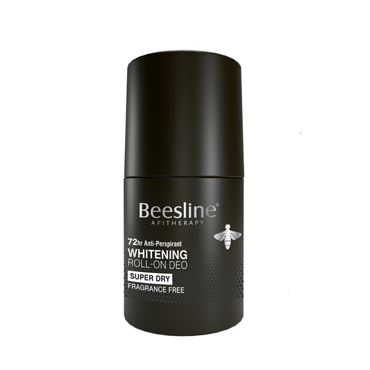 Beesline Whitening Roll-On Deo Super Dry, Silver Power - Active Fresh
