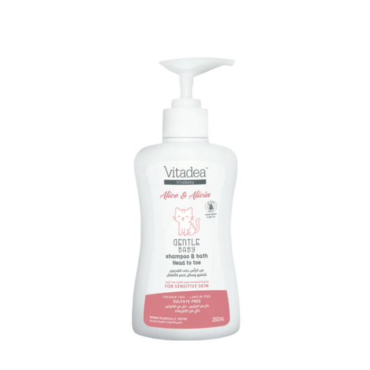 Vitadea Head To Toe Shampoo & Baby Bath 250ML