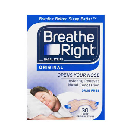 Breath Right Nasal Strips x30Strips