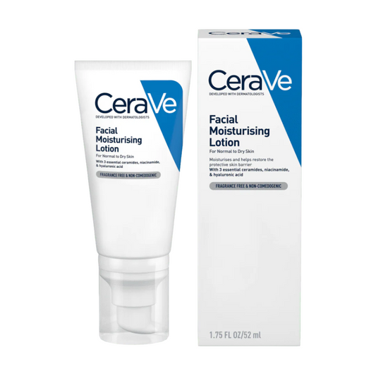 Cerave PM Facial Moisturizing Lotion Night Cream with Hyaluronic Acid 52ML