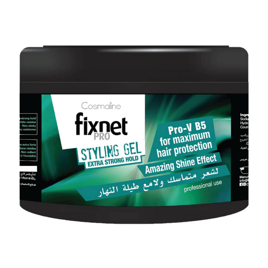 Cosmaline Fixnet Pro Styling Gel Light Hold Defined Look 450 ML