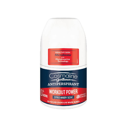 Cosmaline Men Antiperspirant Roll-On Workout Power 50 ML