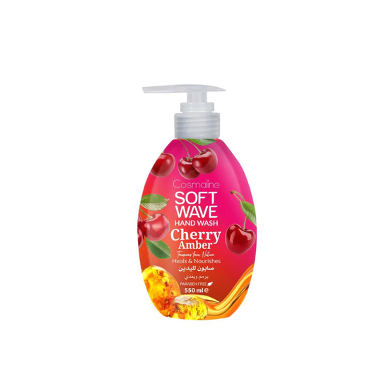 Cosmaline Soft Wave Liquid Soap Cherry Amber 550 ML