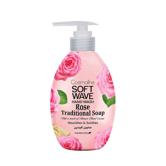Cosmaline Soft Wave Liquid Soap Traditional & Rose 550 ML