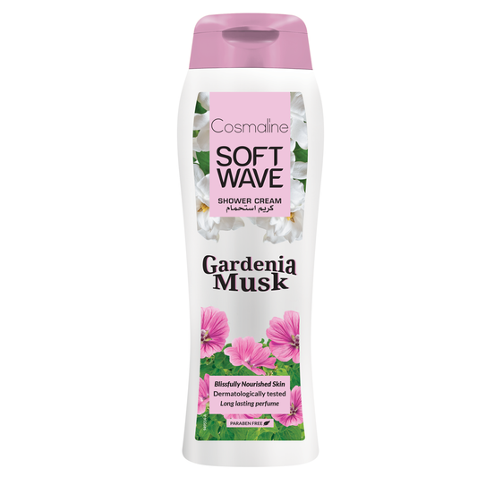Cosmaline Soft Wave Shower Gel Gardenia Musk 400 ML