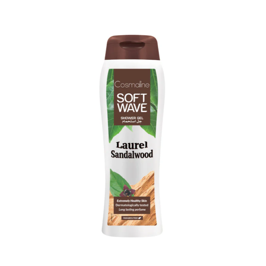 Cosmaline Soft Wave Shower Gel Laurel Sandalwood 400 ML