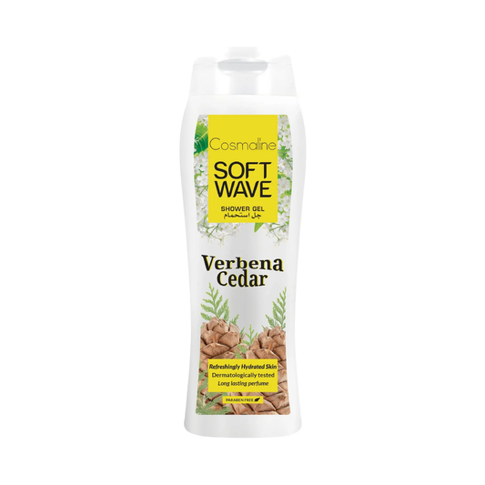 Cosmaline Soft Wave Shower Gel Verbena Cedar 400 ML
