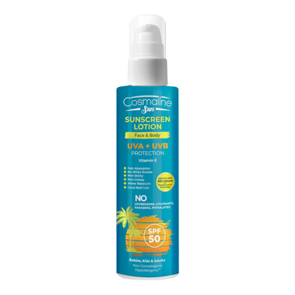 Cosmaline Sun Sunscreen Lotion SPF50 190 ML