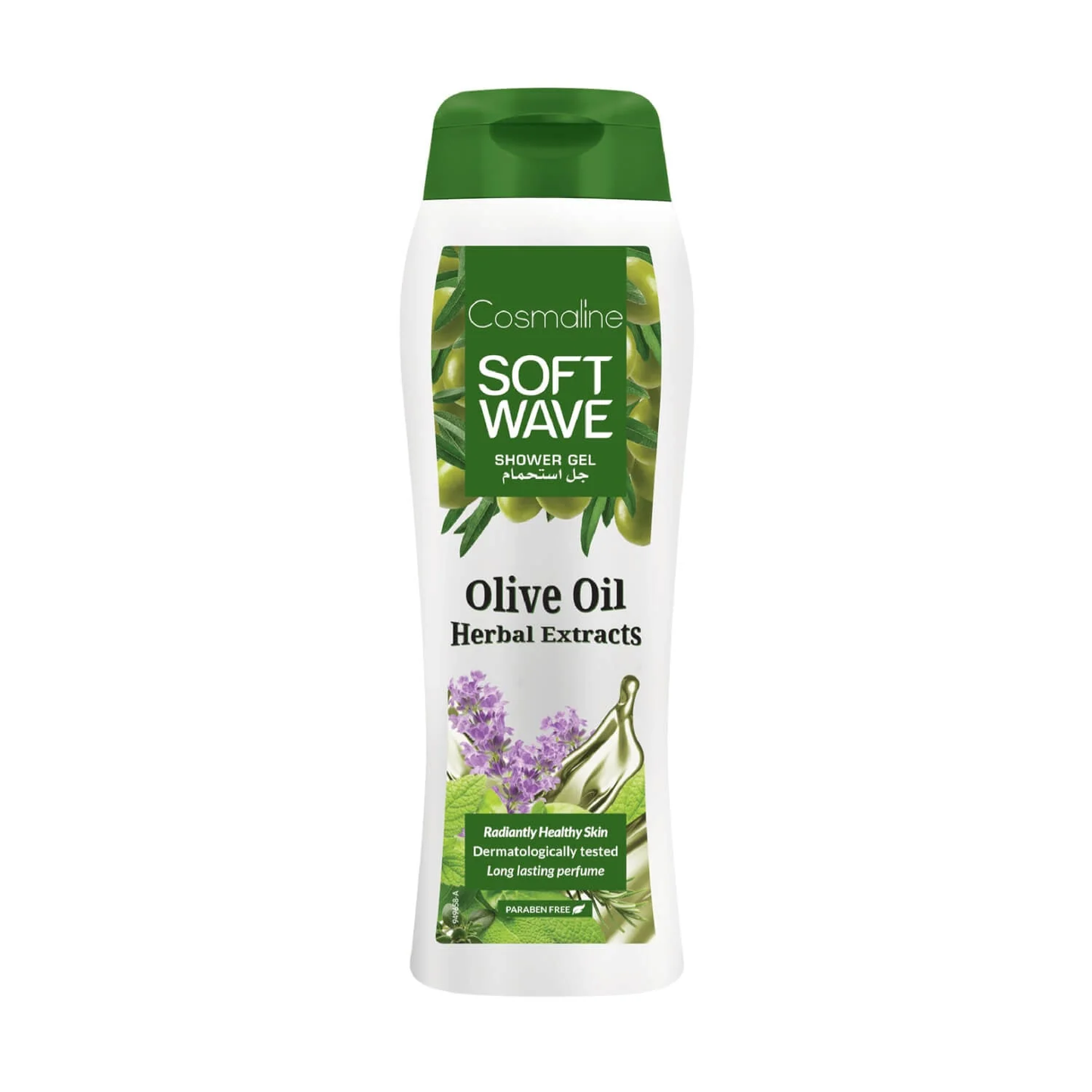 Cosmaline Soft Wave Shower Gel Olive Oil & 6 Herbs 400 ML