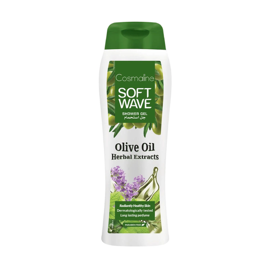 Cosmaline Soft Wave Shower Gel Olive Oil & 6 Herbs 400 ML