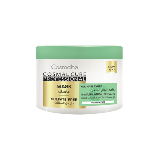 Cosmaline Cure Professional Sulfate Free Mask 450 ML