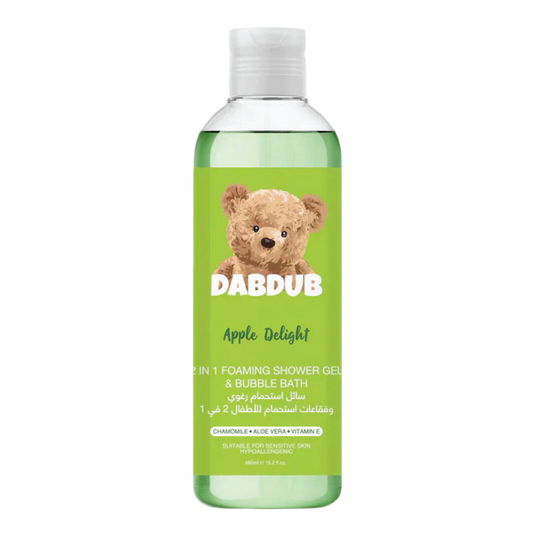 Dabdub Foaming Shower Gel & Bubble Bath 480ML
