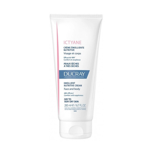 Ducray Ictyane Nutritive Emollient Cream 200ML