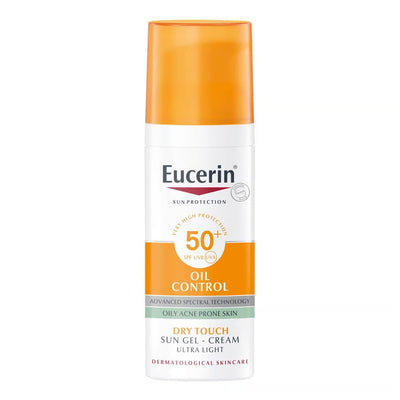 Eucerin Oil Control Sun Gel Cream Dry Touch SPF 50+ -50ML