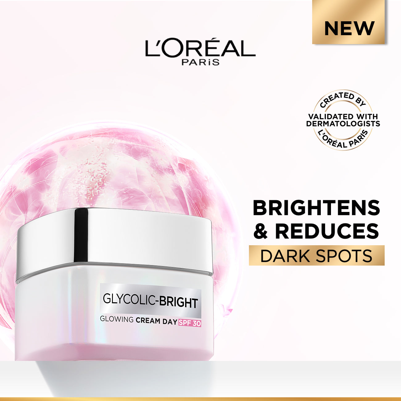 L’Oreal Paris Glycolic-Bright Glowing Day Cream SPF30 – 50 ML