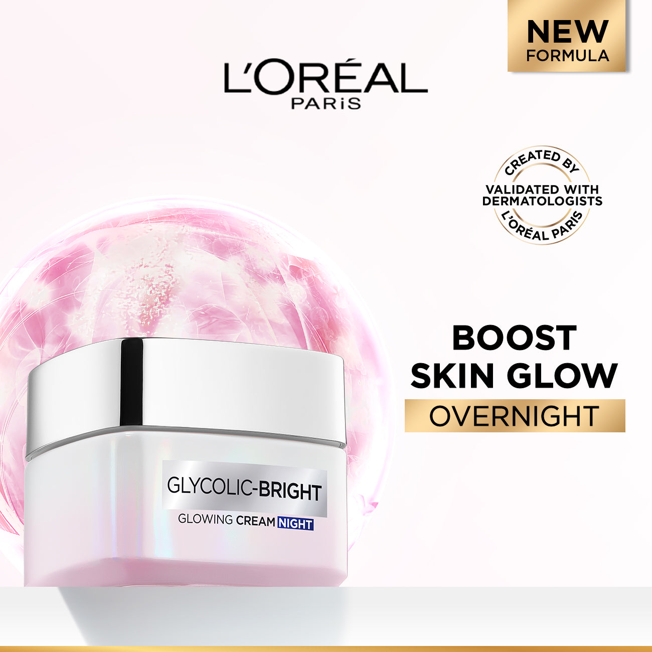 L’Oreal Paris Glycolic-Bright Glowing Cream Night 50 ML