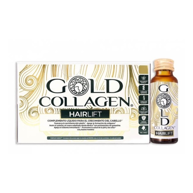 Gold Collagen Hair Lift 10 x 50ml Glass Bottles