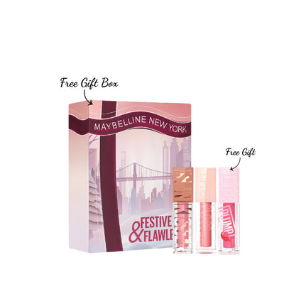 Maybelline Lifter Gloss + Maybelline Sunkisser Blush + Gift: Maybelline Lifter Plump - Lip Plumping Gloss