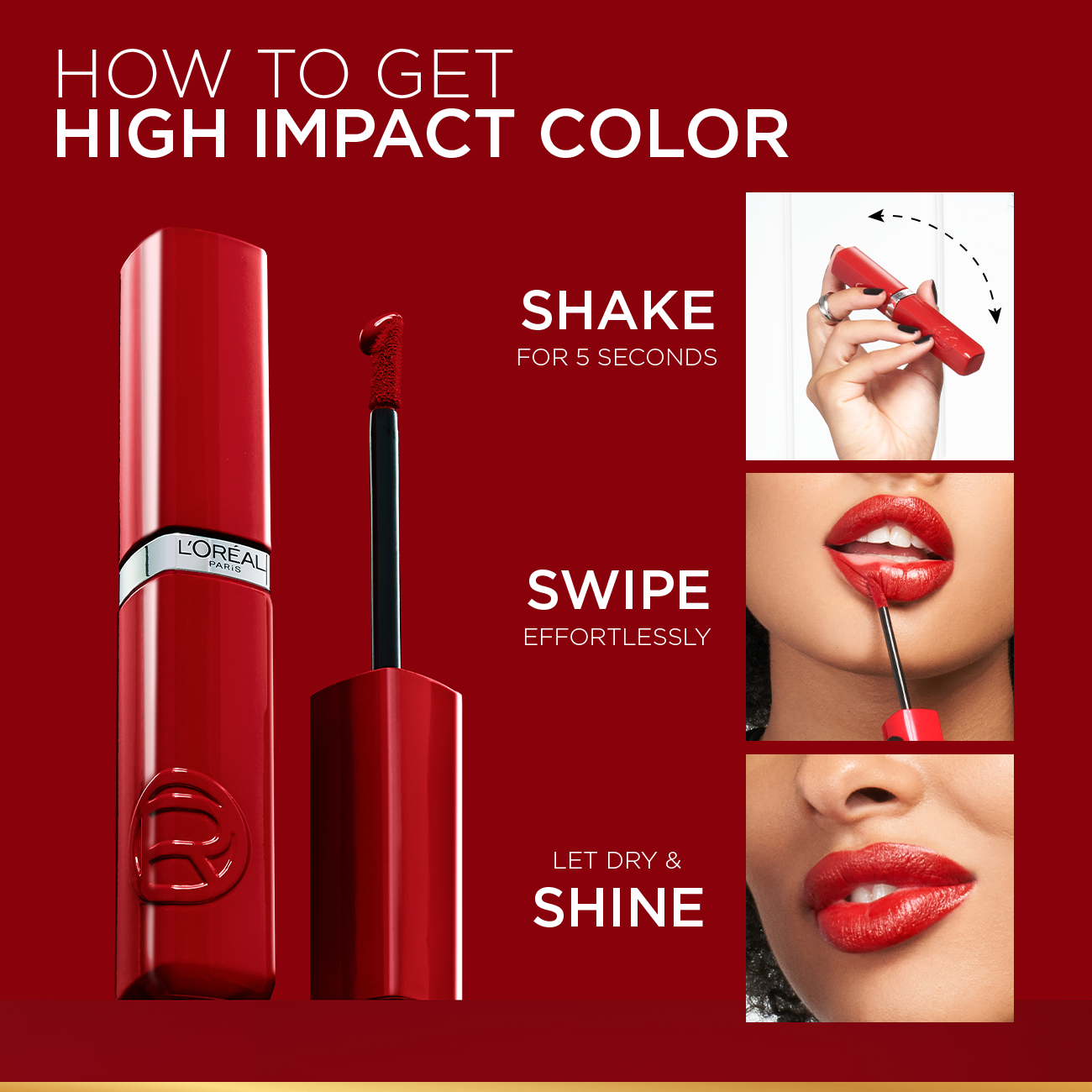 L'Oreal Paris Laque Resistance Lipstick