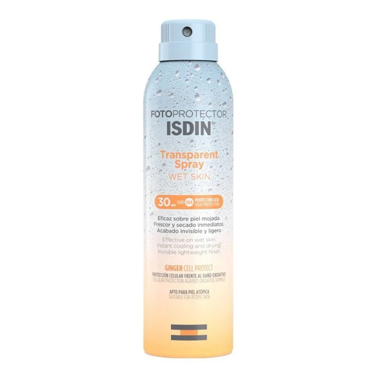 Isdin Fotoprotector Transparent Spray Wet Skin SPF 50, SPF 30 - 250 ML