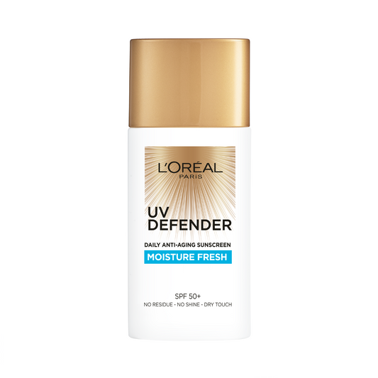 L’Oréal Paris UV Defender Sunscreen SPF50+/PA++++ - Moisture Fresh