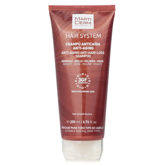 MartiDerm Hair System Anti-Aging Anti Hair-Loss Shampoo 200 ML