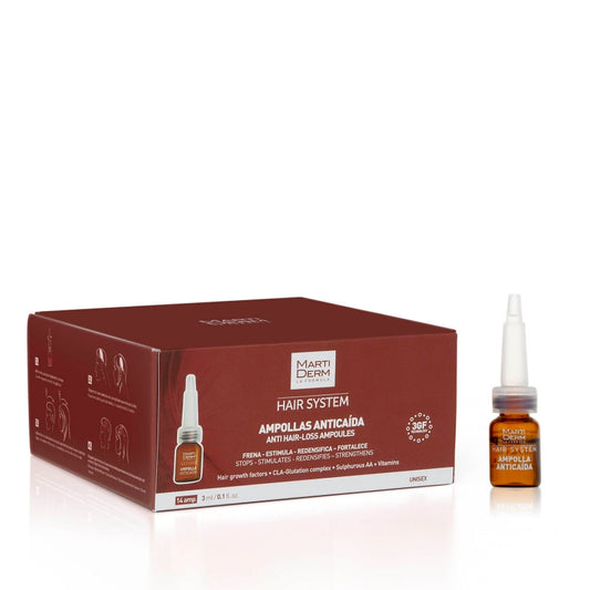 MartiDerm Hair System Anti Hair-Loss Ampoules - 14 Ampoules