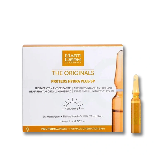 MartiDerm The Originals Proteos Hydra Plus SP Ampoules - 10 Ampoules