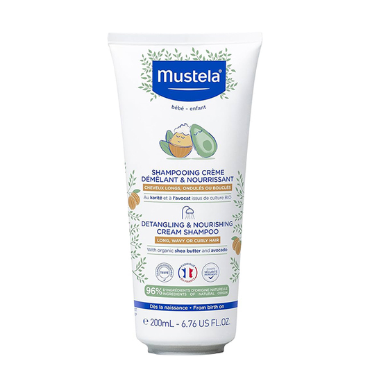 Mustela Detangling & Nourishing Cream Shampoo 200ml
