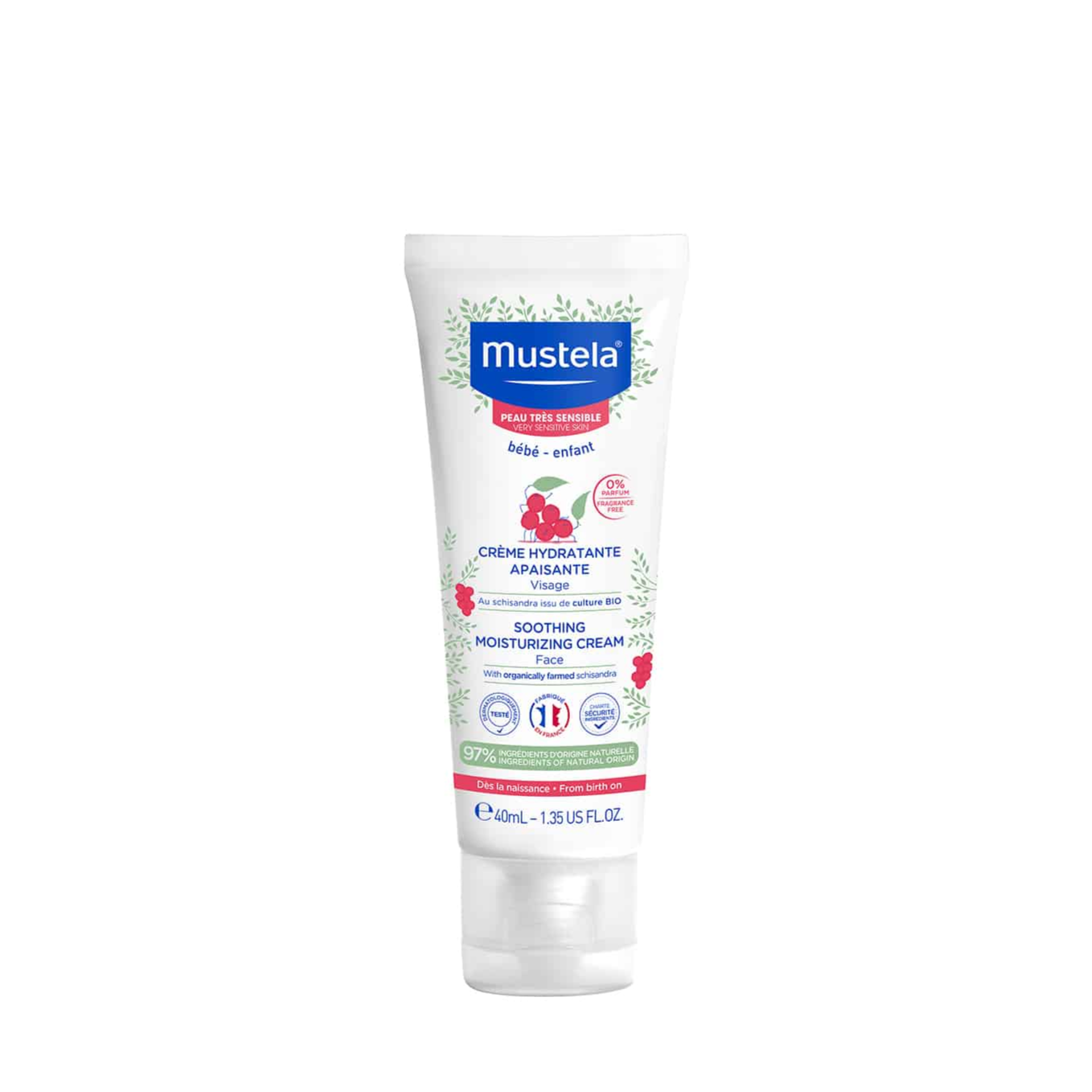 Mustela Soothing Moisturizing Face Cream 40ML