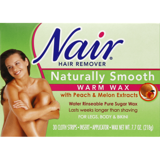 Nair Body Wax Strips – Peach & Melon