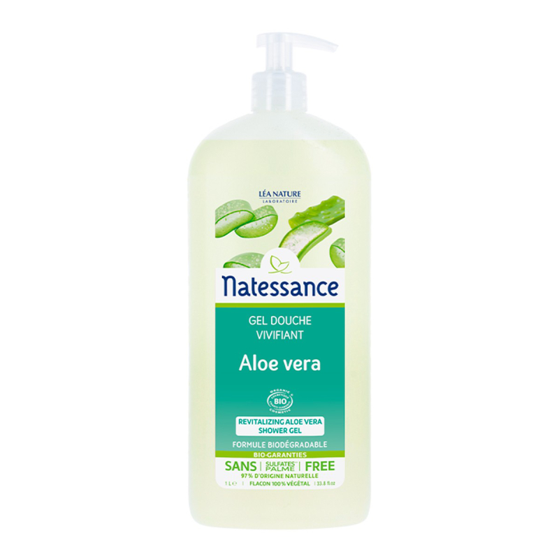 Natessance Aloe Vera Shower Gel 1L