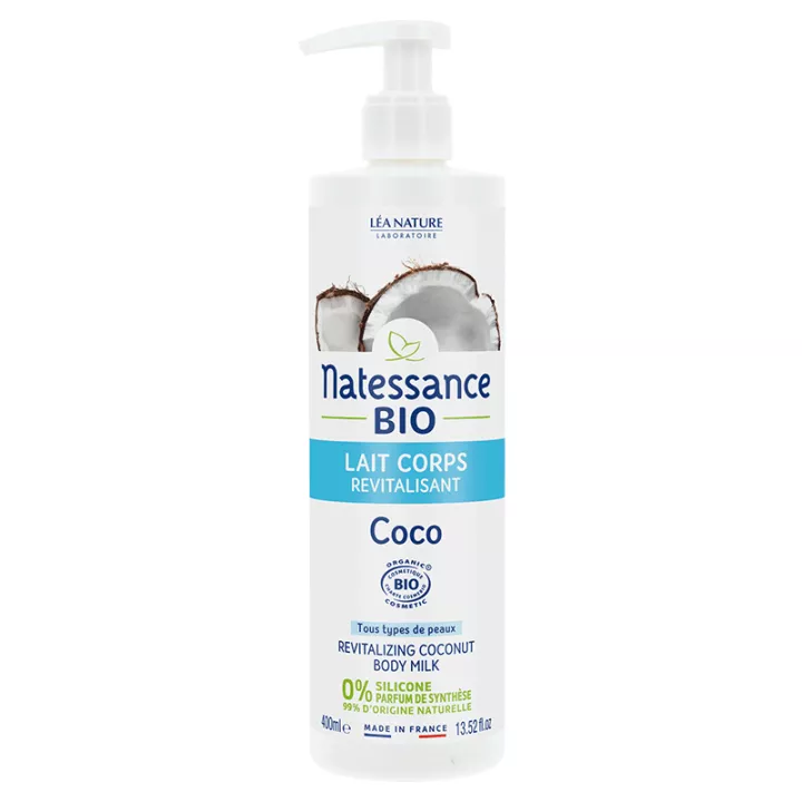 Natessance Revitalizing Coconut Body Lotion 400ML