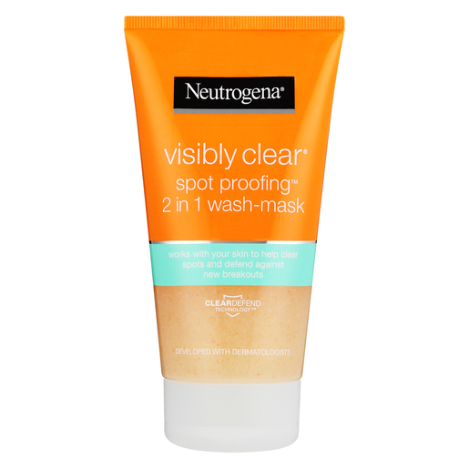 Neutrogena Visibly Clear Scrub Oil Free Protect Smoothing 150 ML