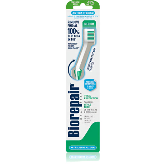Biorepair Medium Deep Cleaning Bristles Toothbrush