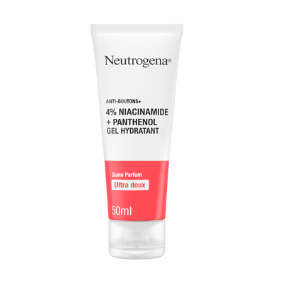 Neutrogena Anti-Boutons + Gel Hydratant Niacinamide Panthénol 50 ML