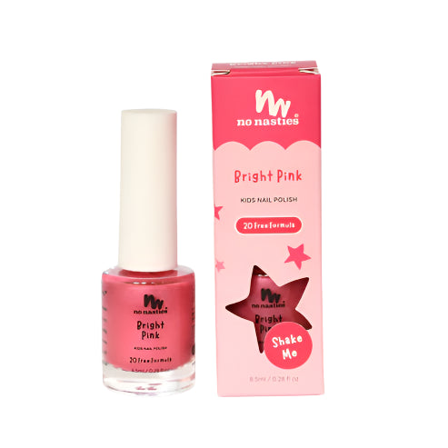 No Nasties - Bright Pink Water-Based Nail Polish